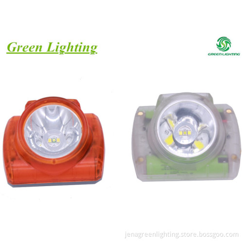 Explosion Proof IP68 Wireless Mining Cap Lamp , Safety Coal Miners Helmet Light Lithium Battery
